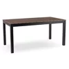 Masa De Gradina Extensibila Arges, 160-210x90x74 cm, Metal/Compozit, Negru/Nuc picture - 1