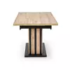 Masa Extensibila HAGEN 130, 130-180x80x76 cm, Stejar Artisan/Negru picture - 10