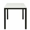 Masa Extensibila Honik, 120-180x74x75 h cm, Metal/Pal Melaminat, Negru/Alb picture - 5