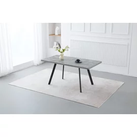 Masa Extensibila Koko, 120-160x80x75 cm, Gri