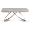 Masa Extensibila Lublin, 160-240-x90x77 cm, Metal/Ceramica, Casmir/Gri picture - 4