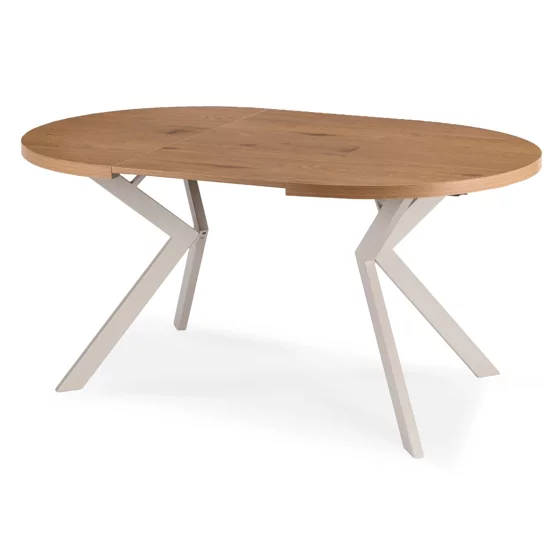 Masa Extensibila Lumos, 90-140-190x90x75,5 h cm, Metal/MDF, Casmir/Stejar picture - 3