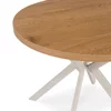 Masa Extensibila Lumos, 90-140-190x90x75,5 h cm, Metal/MDF, Casmir/Stejar picture - 6