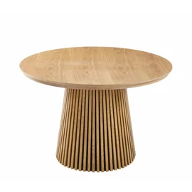 Masa Extensibila Norsica, 120-160-200x120x75 cm, MDF cu Furnir, Stejar