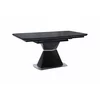 Masa Extensibila Novara, 160-220x90x76 h cm, Blat Cermic + MDF, Negru picture - 3
