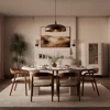 Masa Extensibila Ovalio, 100-144-188x100x75 h cm, Pal Melaminat/MDF, Beige picture - 6