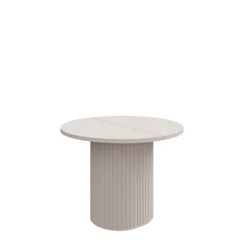 Masa Extensibila Ovalio, 100-144-188x100x75 h cm, Pal Melaminat/MDF, Beige
