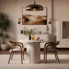 Masa Extensibila Ovalio, 100-144-188x100x75 h cm, Pal Melaminat/MDF, Beige picture - 1