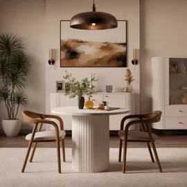 Masa Extensibila Ovalio, 100-144-188x100x75 h cm, Pal Melaminat/MDF, Beige