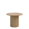 Masa Extensibila Ovalio, 100-144-188x100x75 h cm, Pal Melaminat/MDF, Stejar Cremona picture - 3
