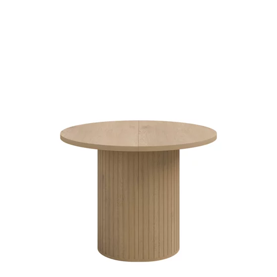 Masa Extensibila Ovalio, 100-144-188x100x75 h cm, Pal Melaminat/MDF, Stejar Cremona picture - 3