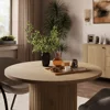 Masa Extensibila Ovalio, 100-144-188x100x75 h cm, Pal Melaminat/MDF, Stejar Cremona picture - 11