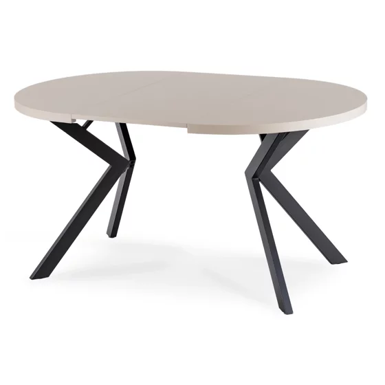 Masa Extensibila Peroni E, 100-250x100x75 h cm, Metal/MDF, Casmir/Negru picture - 8