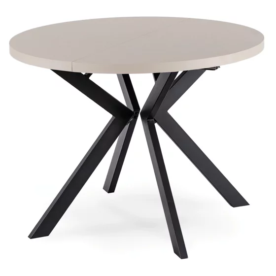 Masa Extensibila Peroni E, 100-250x100x75 h cm, Metal/MDF, Casmir/Negru picture - 12