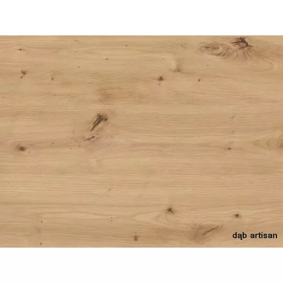 Masa Extensibila Shelby 157, 80-148x80x76 cm, Stejar Artisan/Negru picture - 3