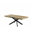 Masa Extensibila Valhalia, 145-175-205x90x75 cm, Blat MDF, Stejar picture - 3