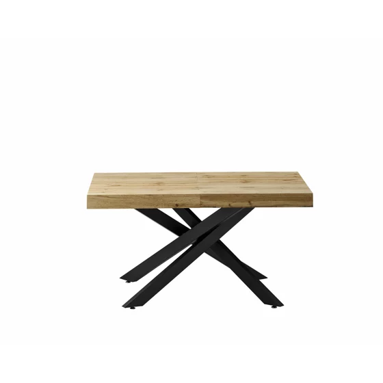 Masa Extensibila Valhalia, 145-175-205x90x75 cm, Blat MDF, Stejar picture - 5
