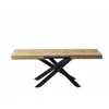 Masa Extensibila Valhalia, 145-175-205x90x75 cm, Blat MDF, Stejar picture - 6