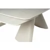 Masa Extensibila Volare, 165-240x90x76 cm, Metal/Piatra Sinterizata, Gri Deschis cu Beige Nisip picture - 6