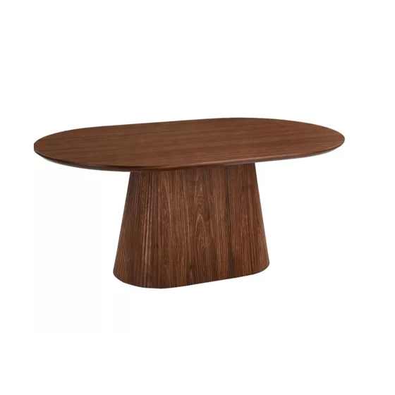 Masa Girona, 180x90x76 h cm, Blat MDF, Nuc picture - 1