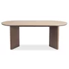 Masa Living Daytona, 200x100x77.5 cm, MDF/Blat Cermic, Nuc/Travertin picture - 5