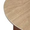 Masa Living Daytona, 200x100x77.5 cm, MDF/Blat Cermic, Nuc/Travertin picture - 6