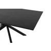 Masa Neross, 180x90x76 h cm, Metal/MDF, Negru/Negru picture - 4