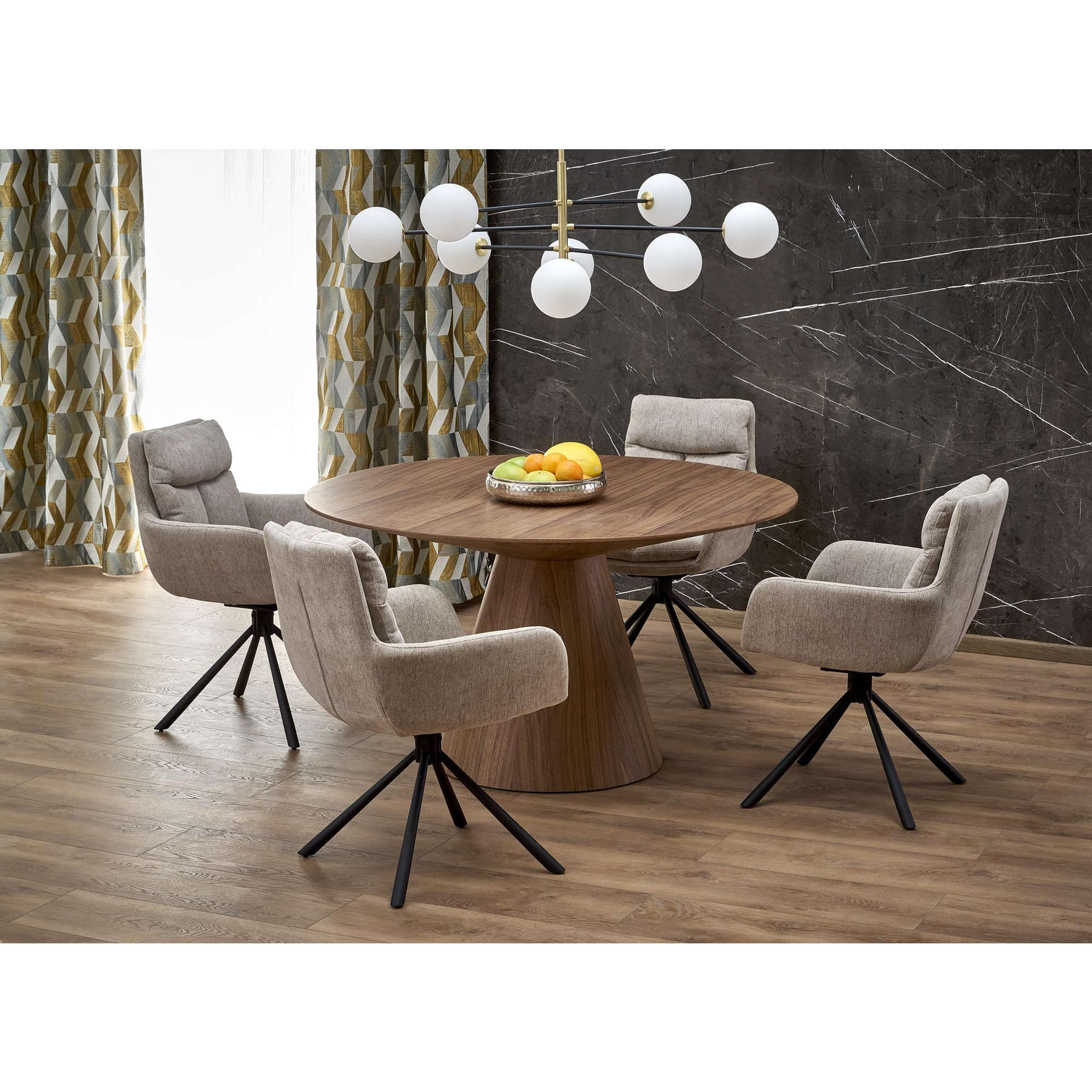 Masa rotunda hagen 111, Ø136 cm, nuc