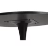 Masa Rotunda Orbis, Ø100 cm, Metal/MDF, Neagra picture - 5