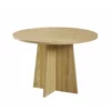 Masa Rotunda RONDE,  Ø110 cm, MDF, Stejar picture - 2