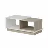 Masuta Cafea Viyana, 90x45x36 cm - Alb/Stejar picture - 5