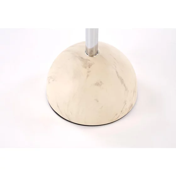 Masuta de Cafea Adriatica, Ø40x51 cm, Metal/Sticla, Beige/Maro picture - 2