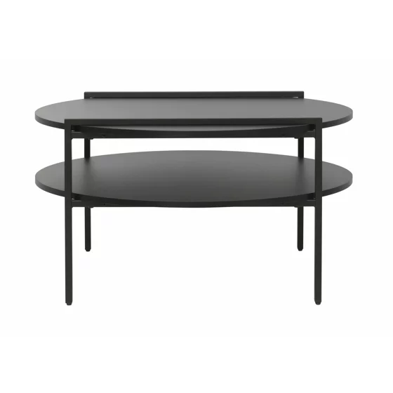 Masuta De Cafea Fjord, ⌀80x45 CM, Metal/Pal Melaminat, Negru picture - 4