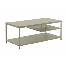 Masuta De Cafea Larvik C, 100x50x40 CM, Metal/Pal Melaminat, Taupe