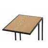 Masuta De Cafea Minima, 40x30x58 h cm, Metal/Pal Melaminat, Negru/Stejar picture - 5