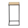 Masuta De Cafea Minima, 40x30x58 h cm, Metal/Pal Melaminat, Negru/Stejar picture - 6