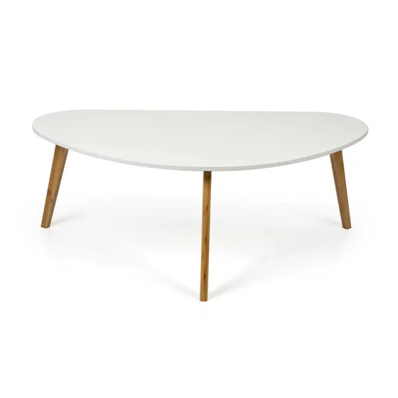 Masuta De Cafea Scandia,  120x60x45 h cm, Bambus/MDF, Natur/Alb picture - 3