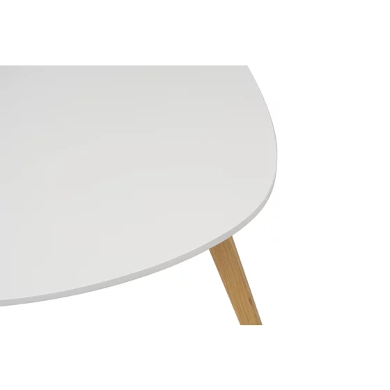 Masuta De Cafea Scandia, 55x55x40 cm, Bambus/MDF, Natur/Alb picture - 4