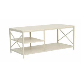 Masuta de Cafea Stora C 100x50x43 h cm, Metal/Pal Melaminat, Crem