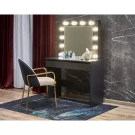 Masuta Toaleta Hollywood, 94x43x140 cm, Neagra