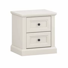 Noptiera Verona cu 2 Sertare, 47.8x37.5x51.3 h cm, Pal Melaminat/MDF, Casmir