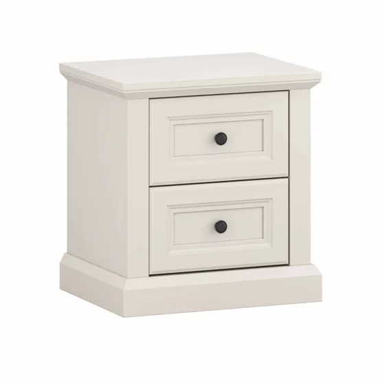 Noptiera Verona cu 2 Sertare, 47.8x37.5x51.3 h cm, Pal Melaminat/MDF, Casmir picture - 1