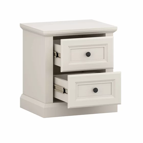 Noptiera Verona cu 2 Sertare, 47.8x37.5x51.3 h cm, Pal Melaminat/MDF, Casmir picture - 2