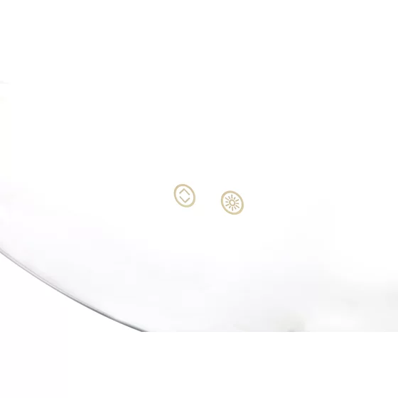 Oglinda de Baie cu Led Amorpho, 50x80 cm, Actionare Touch, Lumina Calda/Rece/Neutra picture - 6