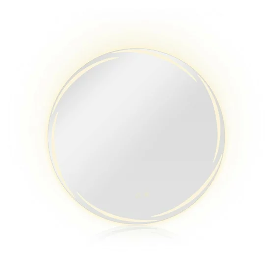 Oglinda de Baie cu Led Circo, Ø80 cm, Actionare Touch, Lumina Calda/Rece/Neutra picture - 3