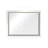 Oglinda de Baie cu Led Lumiro, 90x3.5x70 cm, Actionare Touch, Lumina Calda/Rece/Neutra
