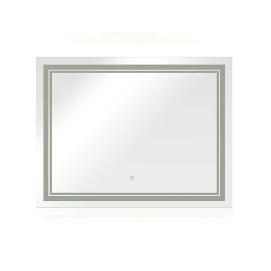 Oglinda de Baie cu Led Lumiro, 90x3.5x70 cm, Actionare Touch, Lumina Calda/Rece/Neutra picture - 1