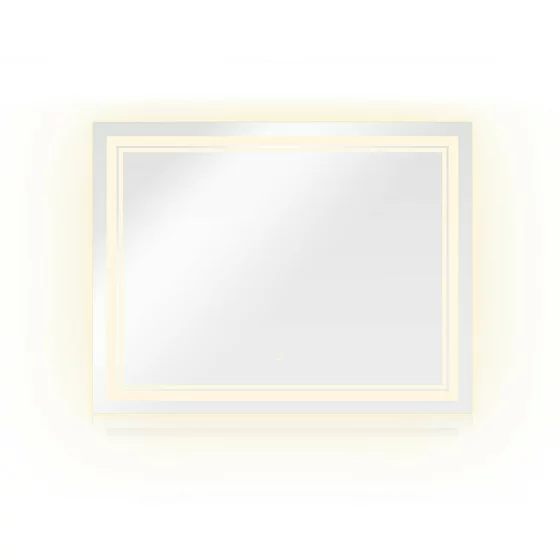 Oglinda de Baie cu Led Lumiro, 90x3.5x70 cm, Actionare Touch, Lumina Calda/Rece/Neutra picture - 3