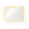 Oglinda de Baie cu Led Lumiro, 90x3.5x70 cm, Actionare Touch, Lumina Calda/Rece/Neutra picture - 5