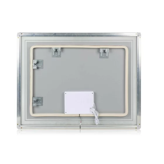 Oglinda de Baie cu Led Lumiro, 90x3.5x70 cm, Actionare Touch, Lumina Calda/Rece/Neutra picture - 8
